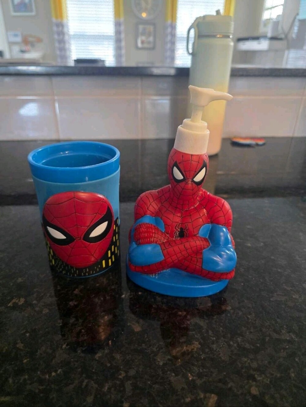 Spiderman Bathroom Set